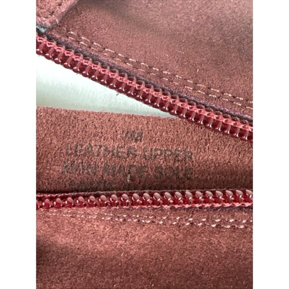 DIBA Sleek Bootie Boot Women's 9M Burgundy Suede Leather Upper NWOB 9324 - Picture 3 of 12